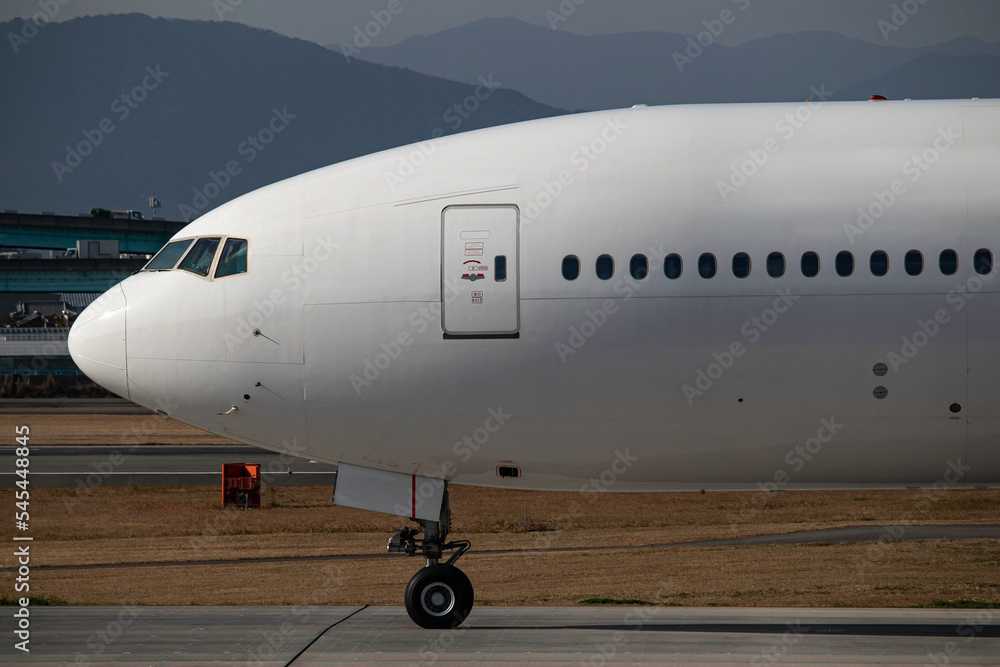 Obraz premium Airplane cockpit up