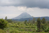 Mount Sinabung (Indonesian: Gunung Sinabung, Karo: Deleng Sinabung) is a Pleistocene-to-Holocene stratovolcano of andesite and dacite in the Karo plateau of Karo Regency, North Sumatra, Indonesia.
