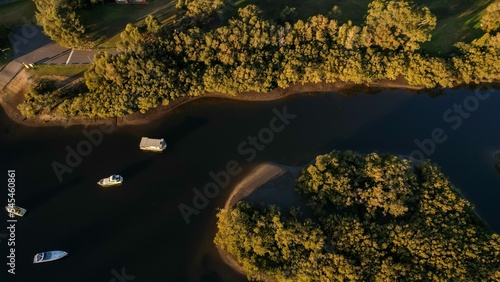 Photography Woronora River surrounded by lush greenery in Sutherland Shire, Sydney, New Sout
