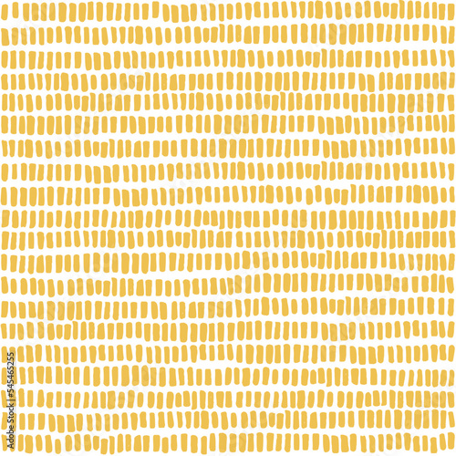 Yellow corn seed Seamless vector pattern background.