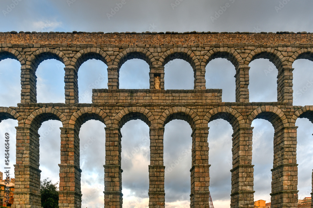 Roman Aqueduct - Segovia, Spain