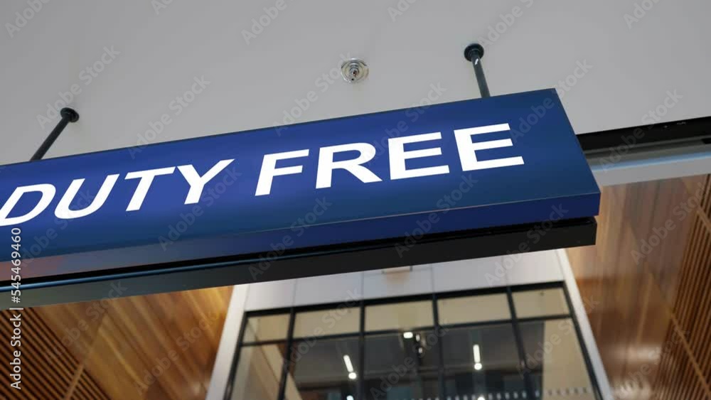Airport Terminal Departure Duty Free Store Airport Terminal Departure Duty Free Store