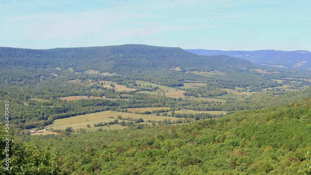 Aerial view of the beautiful landscape from Scenic Point Aerial view of the beautiful landscape from Scenic Point