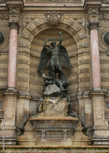 Historical Statue in Paris/France