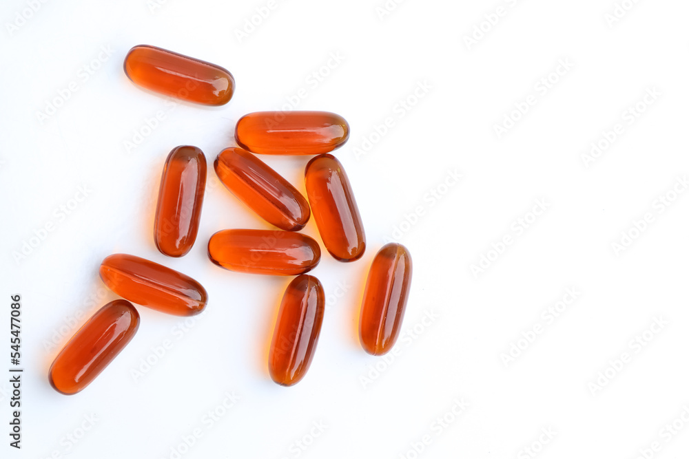 Vitamin pills, food supplement for health or used to treat disease Vitamin pills, food supplement for health or used to treat disease