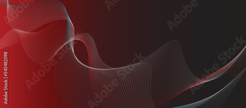 Line stripe pattern on white Wavy background. abstract modern background futuristic graphic energy sound waves technology concept design