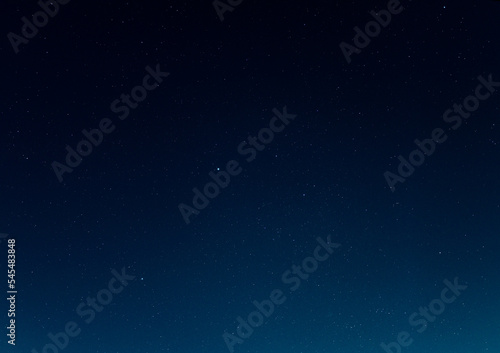 Night sky with stars, background