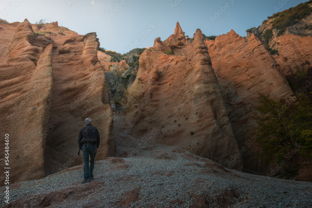 Lame Rosse canyon, Marche Italy