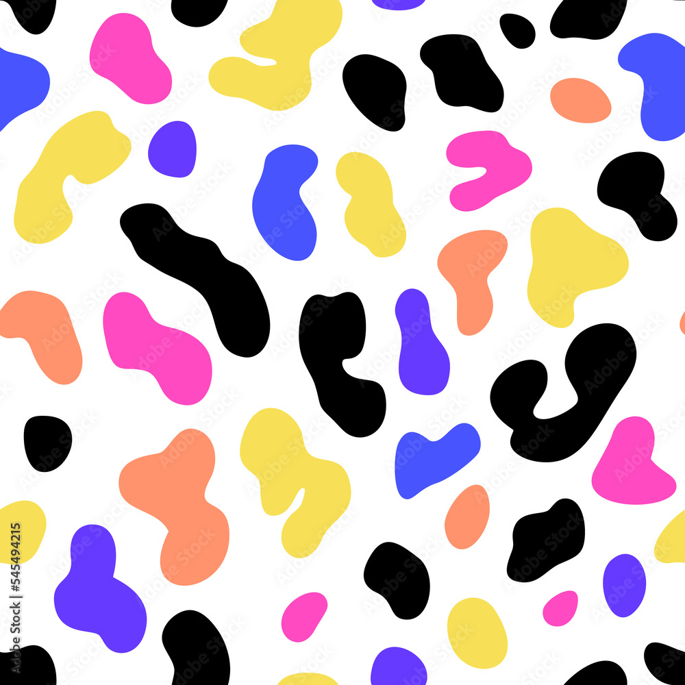 Dalmatian dog skin seamless pattern Dalmatian dog skin seamless pattern