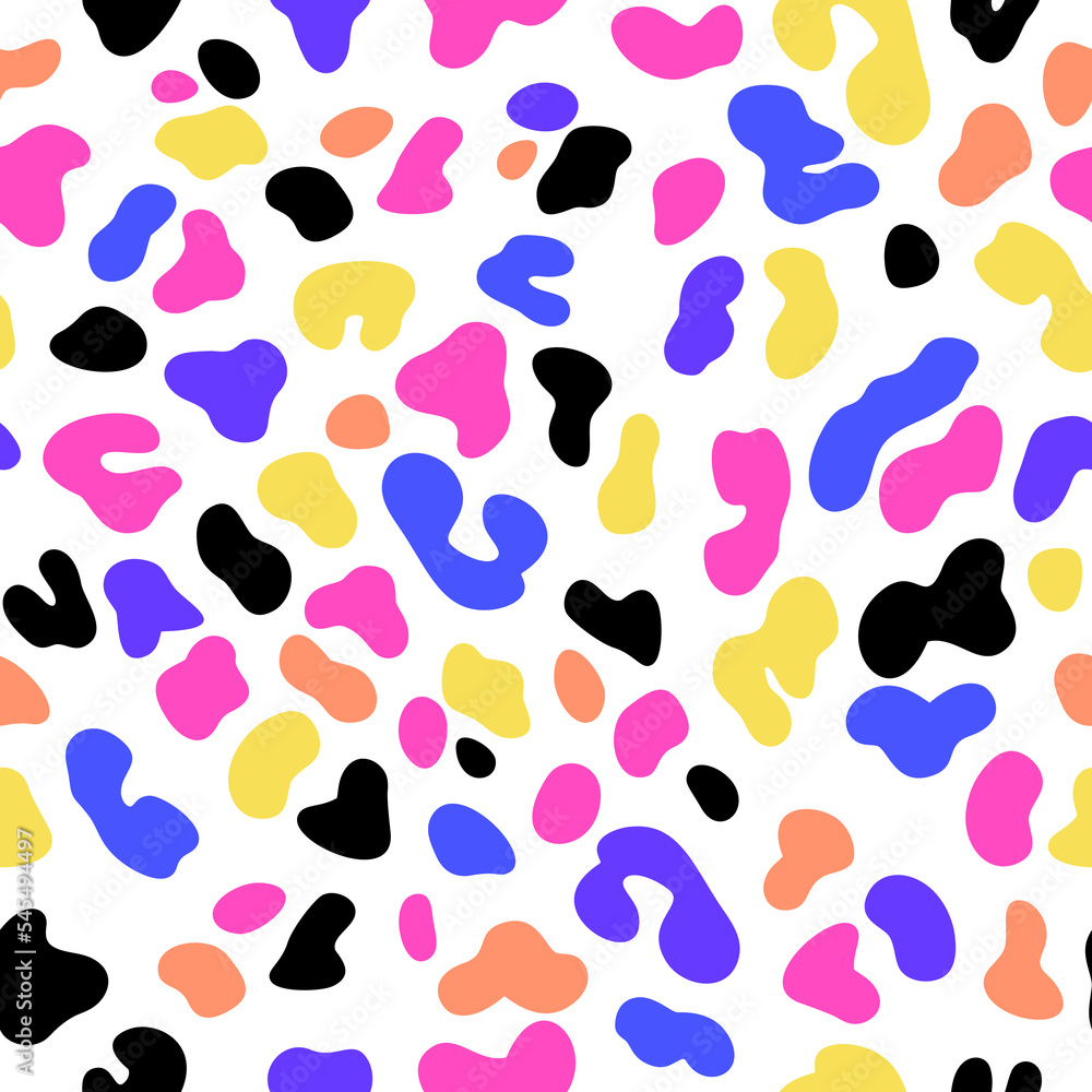 Dalmatian dog skin seamless pattern Dalmatian dog skin seamless pattern