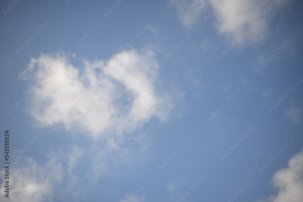 cloudy sky white clouds rainy weather blue sky sun rays texture of sky and cirrus clouds in a city in Ukraine, atmosphere, peaceful sky stratosphere before the rain	
