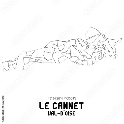 Leinwand Poster LE CANNET Val-d'Oise