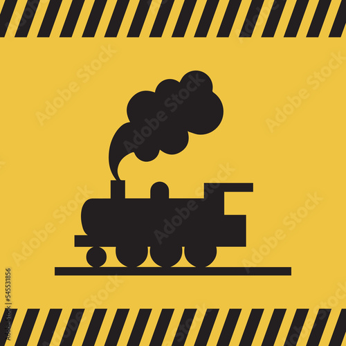 Logo transport ferroviaire.