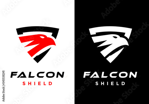 The eagle and shield logo are suitable for corporate symbols.