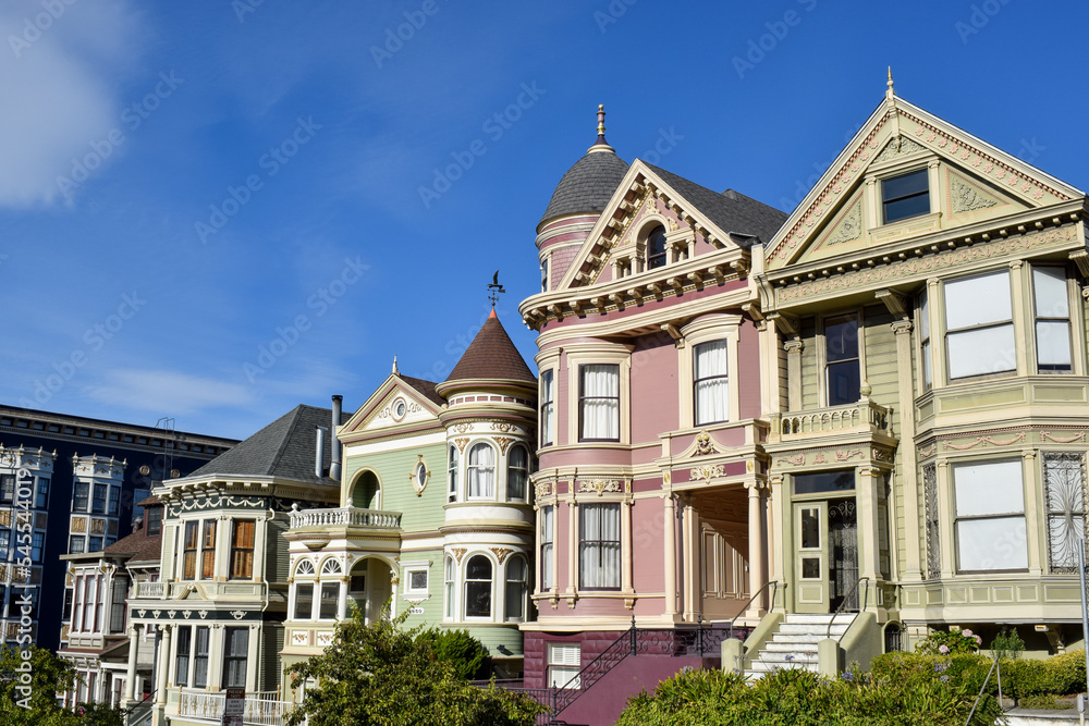 Painted Ladies in San Francisco, CA. Painted Ladies in San Francisco, CA.