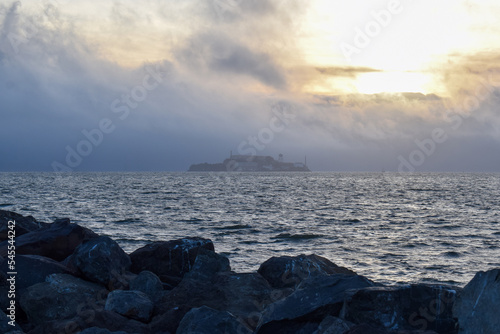 Alcatraz Island in San Francisco, CA.