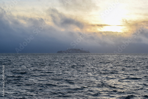 Alcatraz Island in San Francisco, CA.