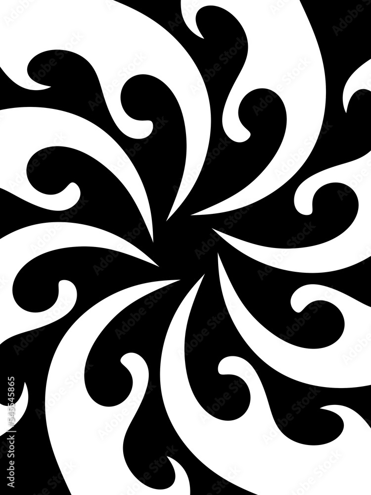 Fototapeta premium black and white of abstract background