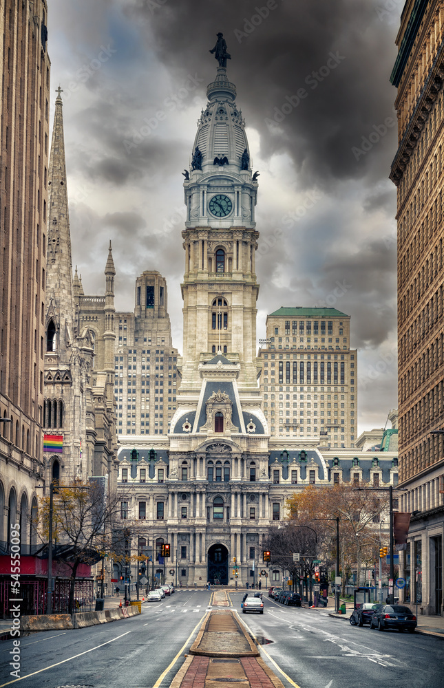 Philadelphia's historic City Hall building Philadelphia's historic City Hall building