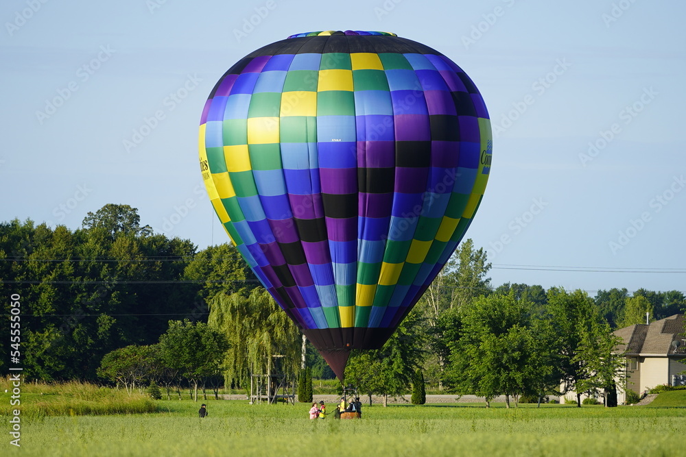 Obraz premium Wisconsin Hot Air Balloon Rally