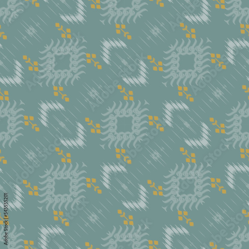 Ikat print tribal backgrounds Seamless Pattern. Ethnic Geometric Ikkat Batik Digital vector textile Design for Prints Fabric saree Mughal brush symbol Swaths texture Kurti Kurtis Kurtas