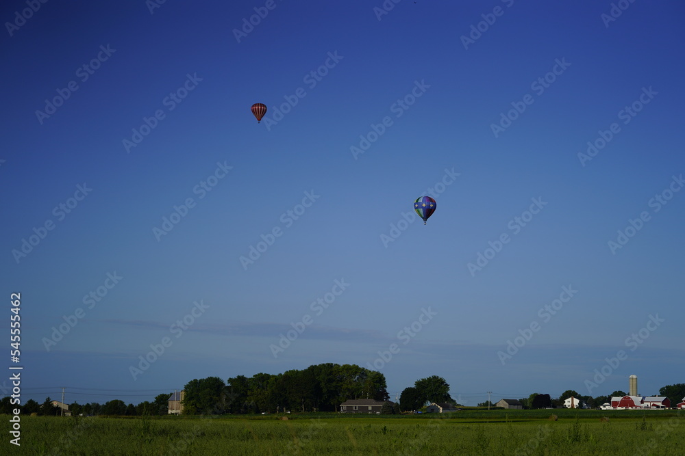 Obraz premium Wisconsin Hot Air Balloon Rally