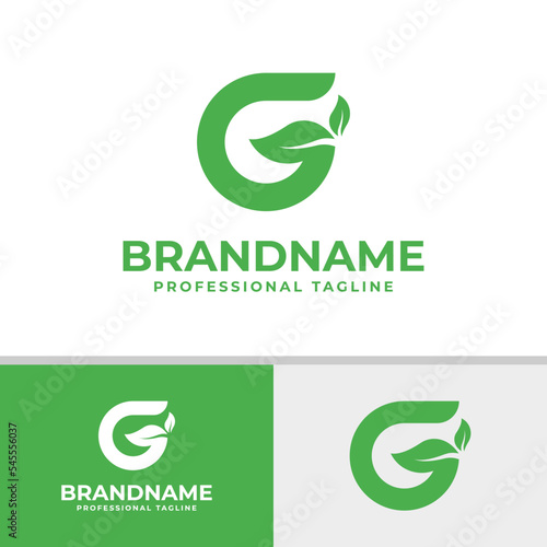 Letter G Nature Logo, suitable for any business related to Nature with G initial.