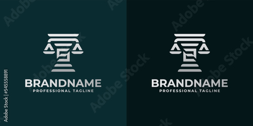 Letter S or Z Lawyer Logo, suitable for any business related to lawyer with S or Z initial.