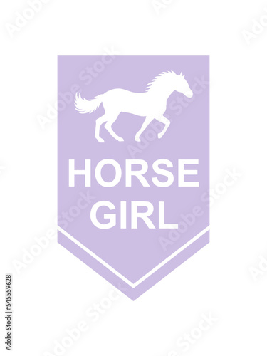 horse girl Zitat Spruch 
