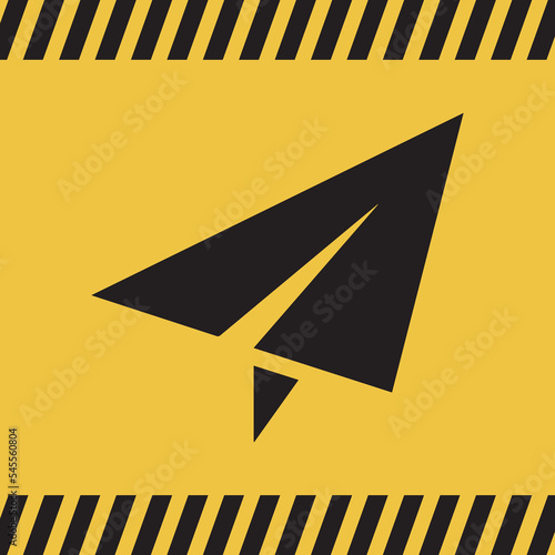 Logo transport aérien.
