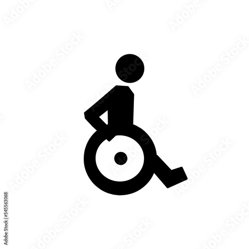 disability icons vector simple design