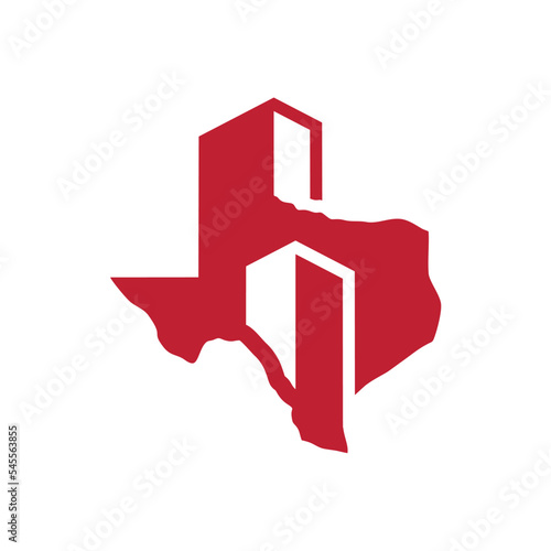 building logo in texas simple