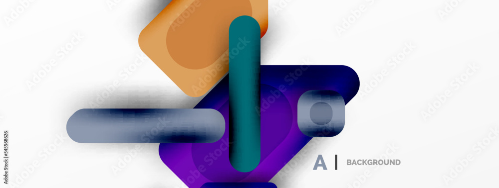 Colorful geometric shapes lines, squares and triangles. Abstract background for wallpaper, banner or landing page Colorful geometric shapes lines, squares and triangles. Abstract background for wallpaper, banner or landing page