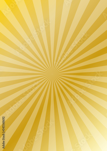 集中線　背景　金色　ゴールド　縦