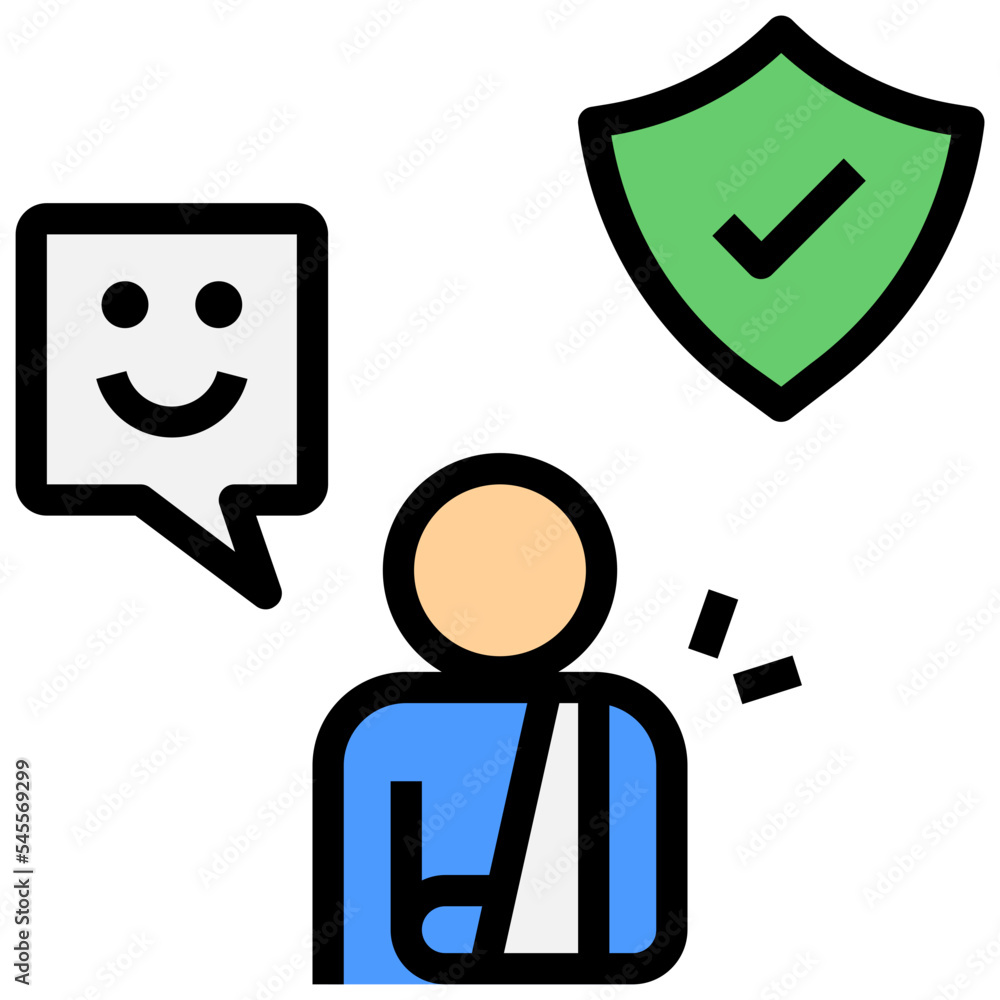 accident filled outline style icon accident filled outline style icon