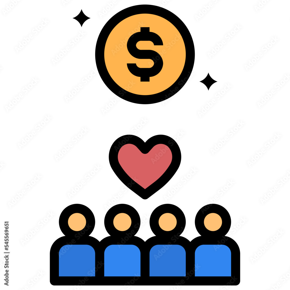 capitalism filled outline style icon capitalism filled outline style icon