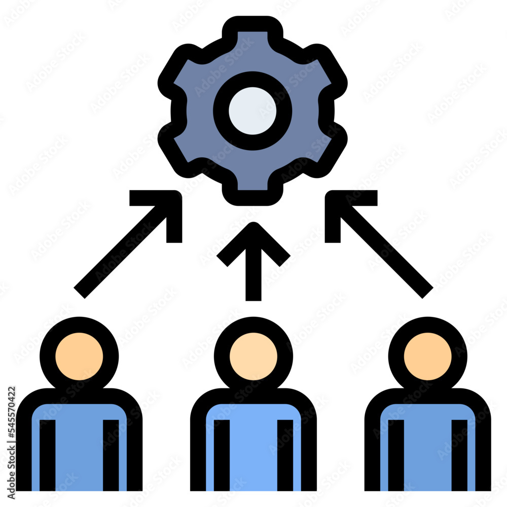 focus filled outline style icon focus filled outline style icon