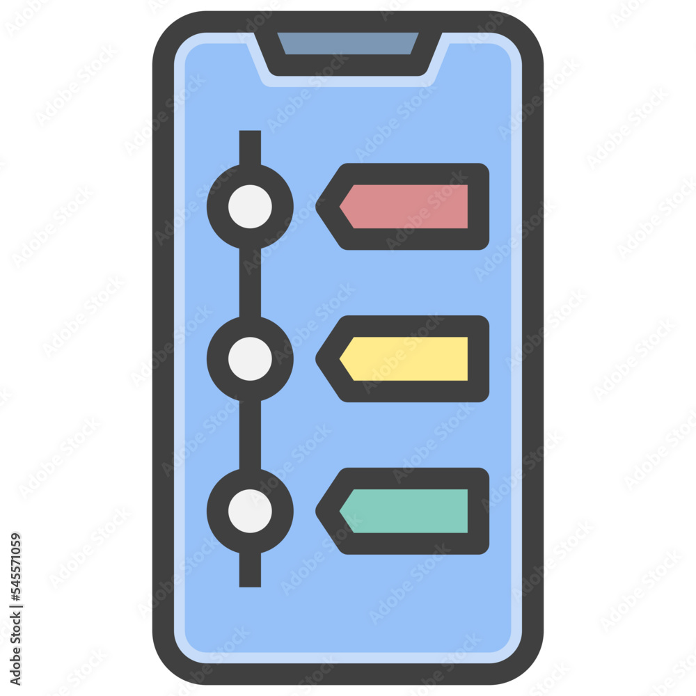 online filled outline style icon online filled outline style icon