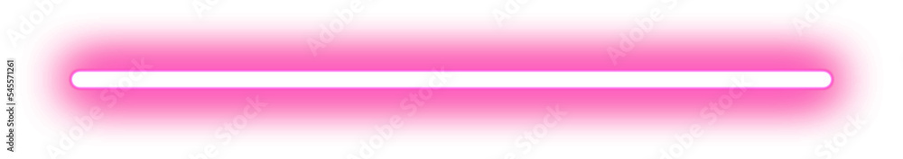 Pink Neon Line Border Vector Illustration Pink Neon Line Border Vector Illustration
