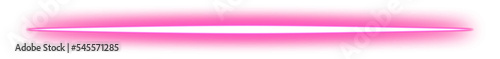Pink Neon Line Border Vector Illustration