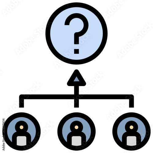 screening filled outline style icon