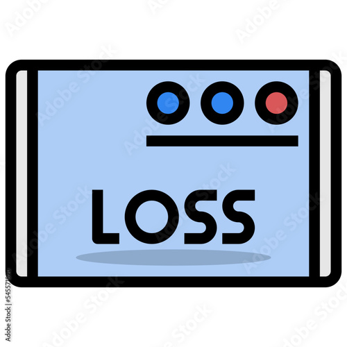 surrender filled outline style icon