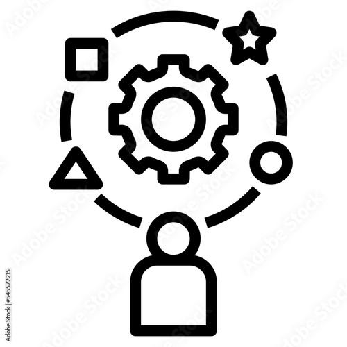 adaptation outline style icon
