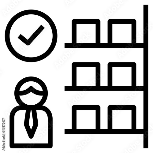 assortment outline style icon