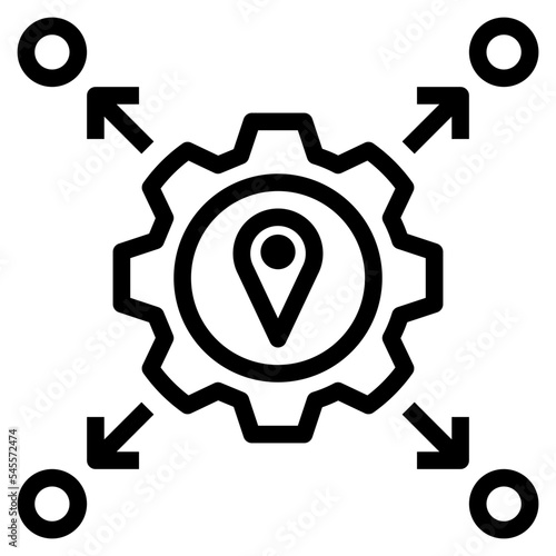 based outline style icon