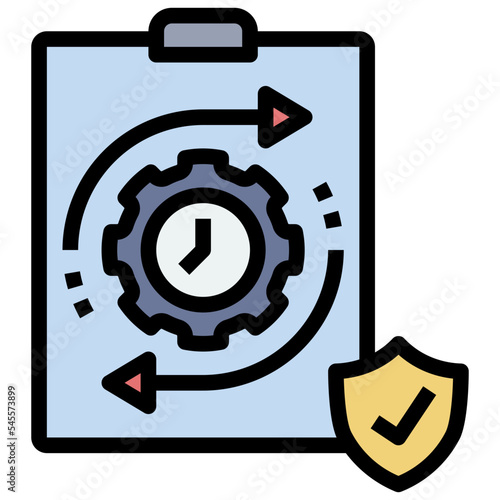 flexible outline style icon