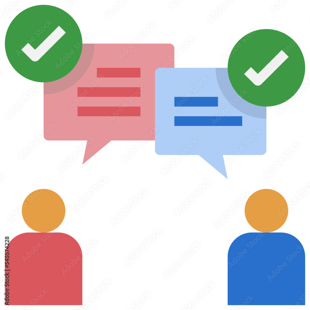 communication flat style icon communication flat style icon