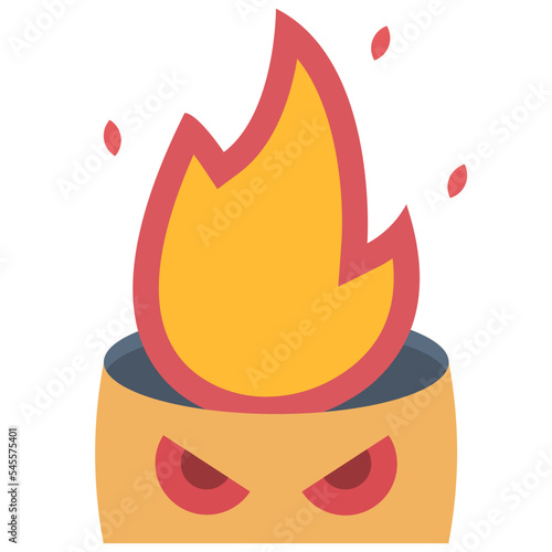 hothead flat style icon