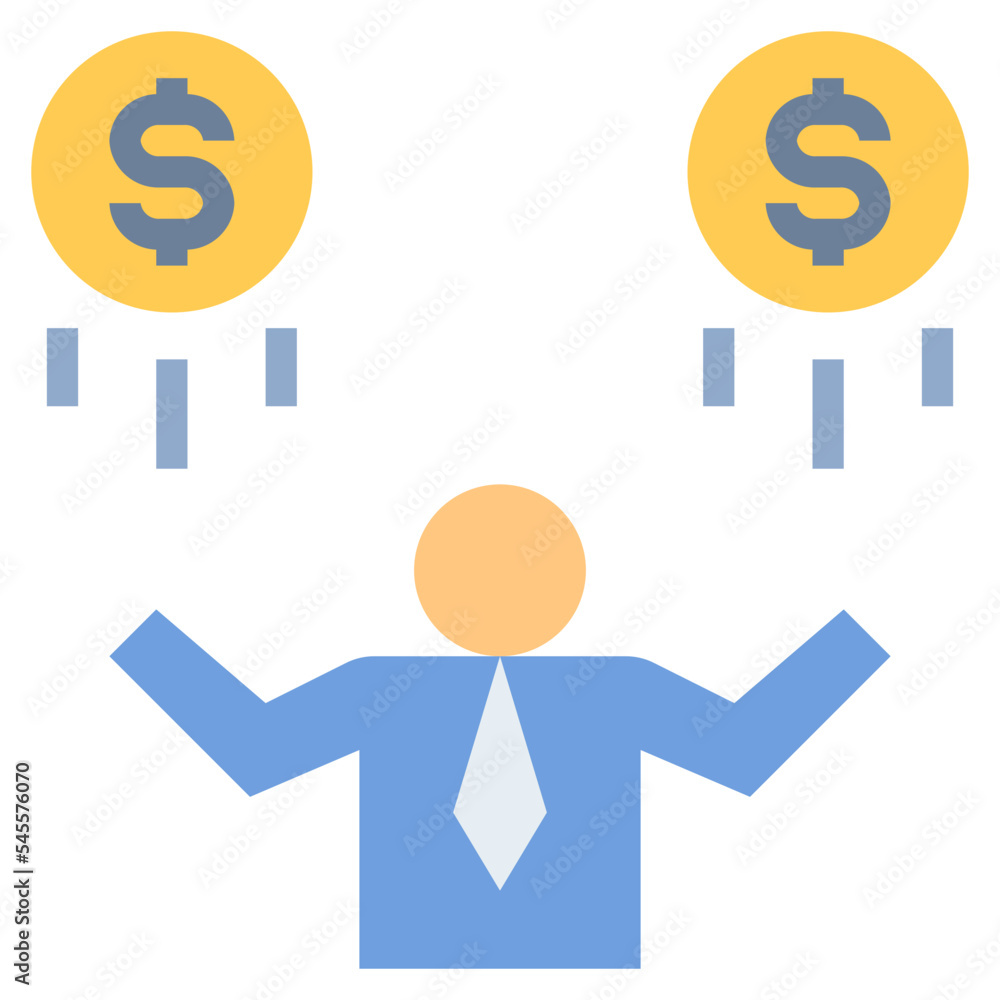 money coach flat style icon money coach flat style icon