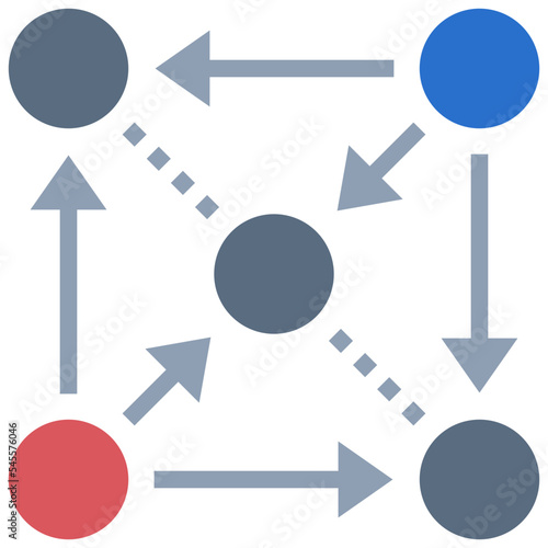 moba flat style icon